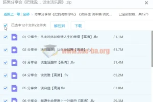 陈果分享会《把我说给你听》《谈自信 谈幸福 谈优雅 谈生活乐趣》