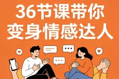 36节高情商沟通视频课 告别冷场尬聊实战指南 助你变身情感达人