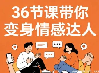 36节高情商沟通视频课 告别冷场尬聊实战指南 助你变身情感达人