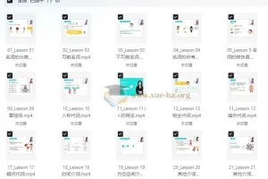 雪梨老师中高级英语语法课72节完整版
