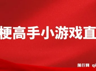 假期风口！玩梗高手小游戏直播，无需露脸，每天2小时，小白也能月入2W+