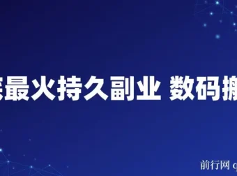 年底最火持久副业 数码搬运项目实操解析