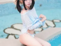 B站妹子禾兮子幻夏集-泳夏奇遇付费收藏集