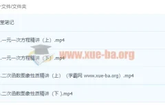 中考人教数学十一特训营（张明哲）2021秋 精讲课程