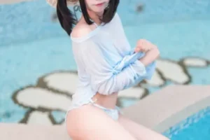 B站妹子禾兮子幻夏集-泳夏奇遇付费收藏集