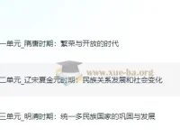 初中历史统编版七年级下册课件PPT合集 全单元课时覆盖