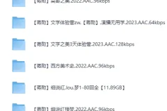 蒋勋大师课合集 全11套音频资源 红楼梦美学文学艺术通识