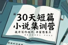 30天短篇小说集训营 17节实战课教你写出高质量短篇故事