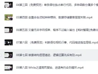 《换个视角学Python：从基础到提高精品课程》零基础入门到进阶实战