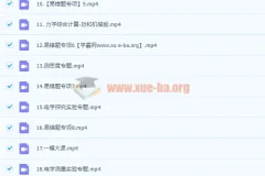 2022初三物理陈兆希尖端班 专题精讲与易错题专项合集