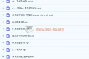 2022初三物理陈兆希尖端班 专题精讲与易错题专项合集