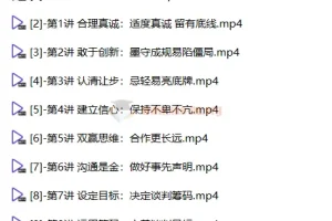 张译高手谈判与成交技巧课程 沟通谈判实战指南