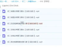 2024春初二期末复习短期班 历史政治地理生物完结课程