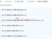 2024高三高考物理 张展博物理春季班 计算题与选择题专项突破