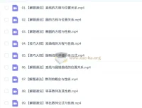 2027高中高二数学 王子悦暑假班 课程资源