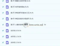 李林高中生物高二教材全刷预热课 同步精讲视频合集