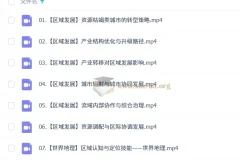 林萧2026高二地理二轮寒假班 区域发展专题精讲