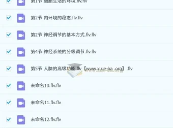李林高中生物高二教材全刷预热课 同步精讲视频合集